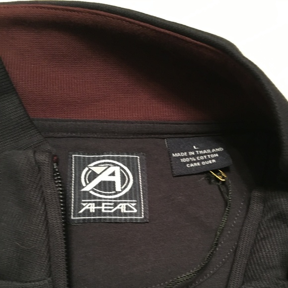 NWT Dark Navy Golf Fleece. Size:L - Picture 2 of 3